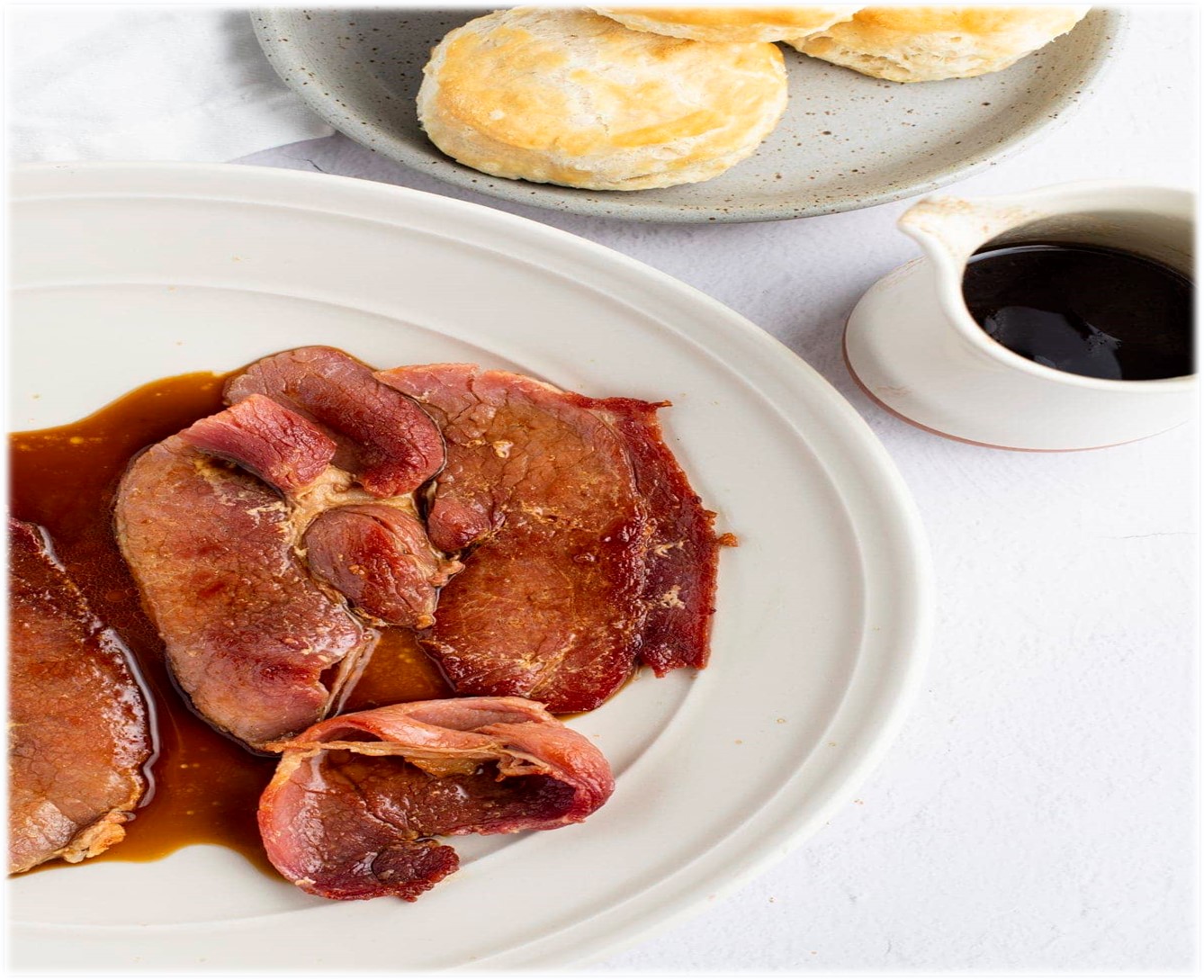 Country Ham with Red Eye Gravy